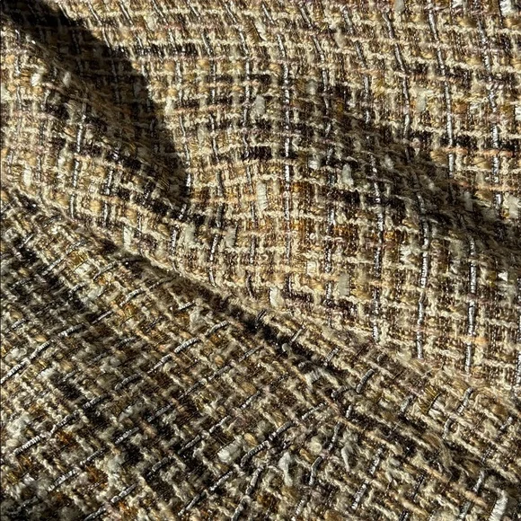 Talbots Gold Flecked Tweed Jacket - Picture 7 of 7